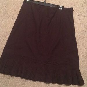George dark brown skirt